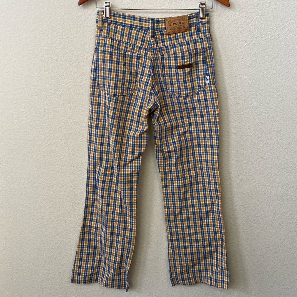 Ralph Lauren Vintage Plaid Authentic Dungarees